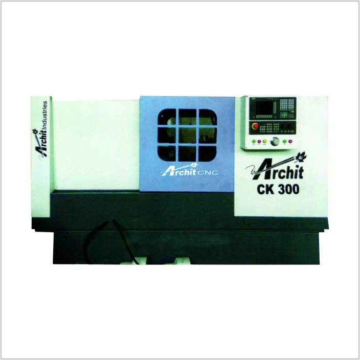 HEAVY DUTY CNC FLAT BED TURNING MACHINE